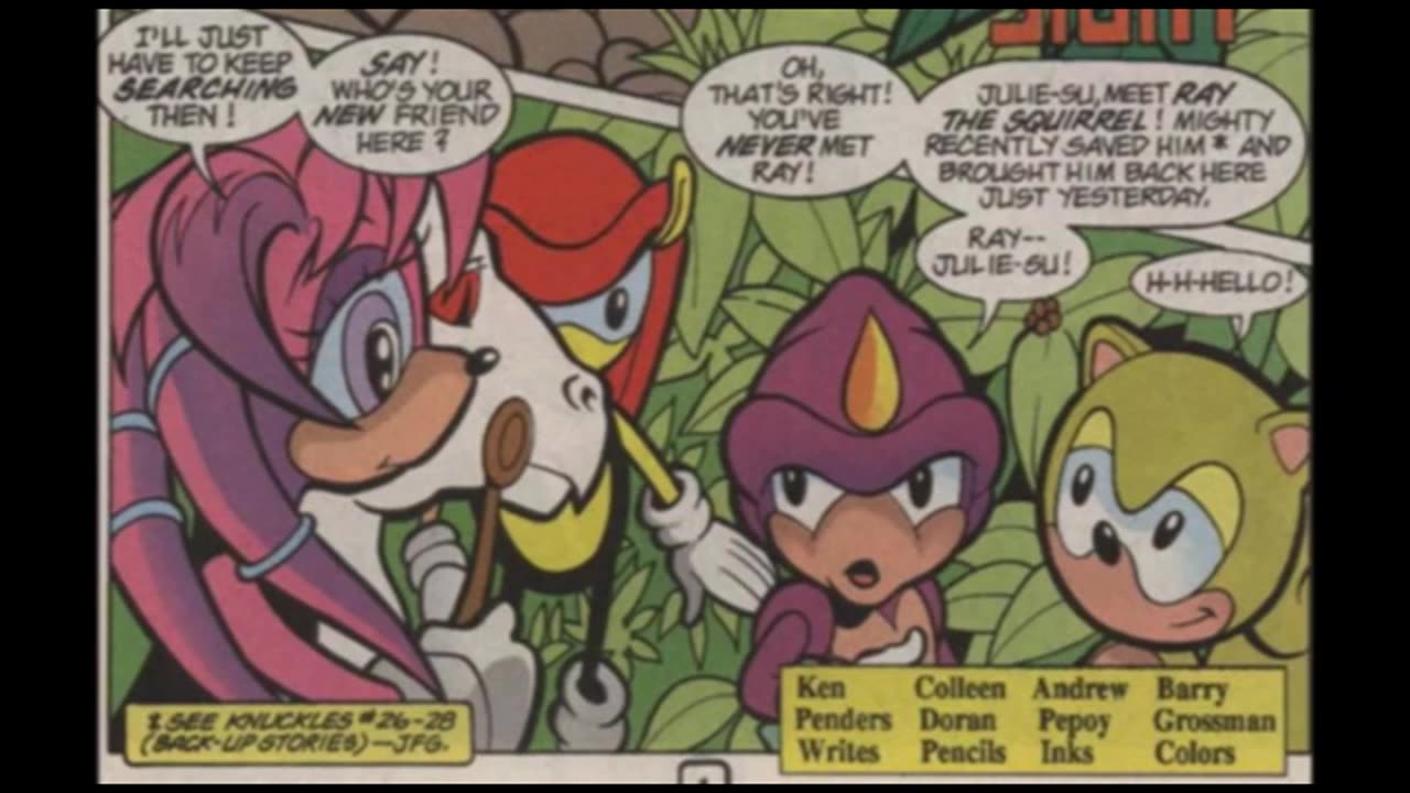 Newbie's Perspective Knuckles Comic Issue 30 Review