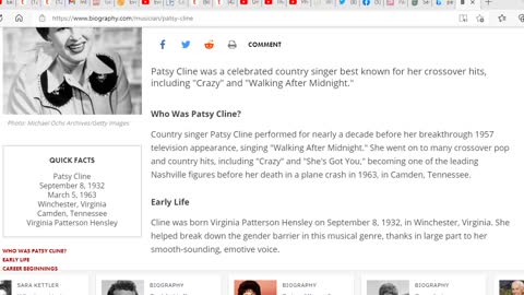 White History Month at Tyranny Watch on Tapatalk Sweet Dreams Patsy Cline