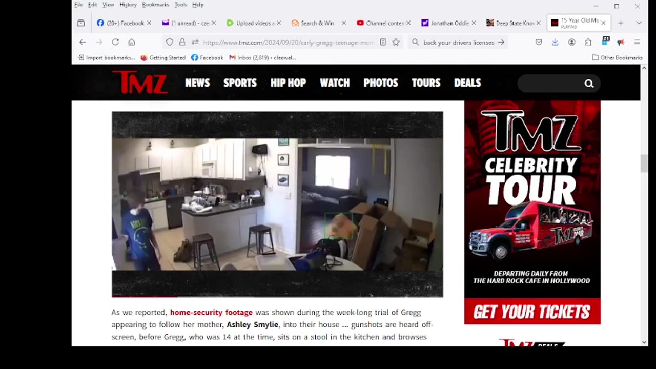 Carly Gregg Guilty of Murdering Mom ... Crying As Guilty Verdicts Are Read