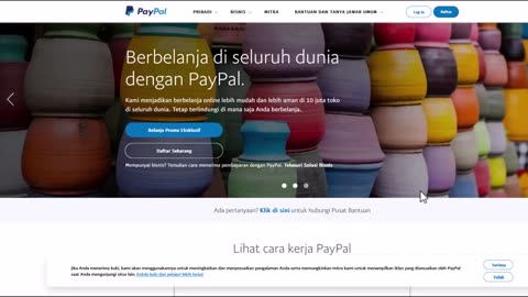 PAYPAL GRATIS Dibayar Tiap Click Upto $3600 USD Tanpa Aplikasi, Cara Menghasilkan Uang dari Internet