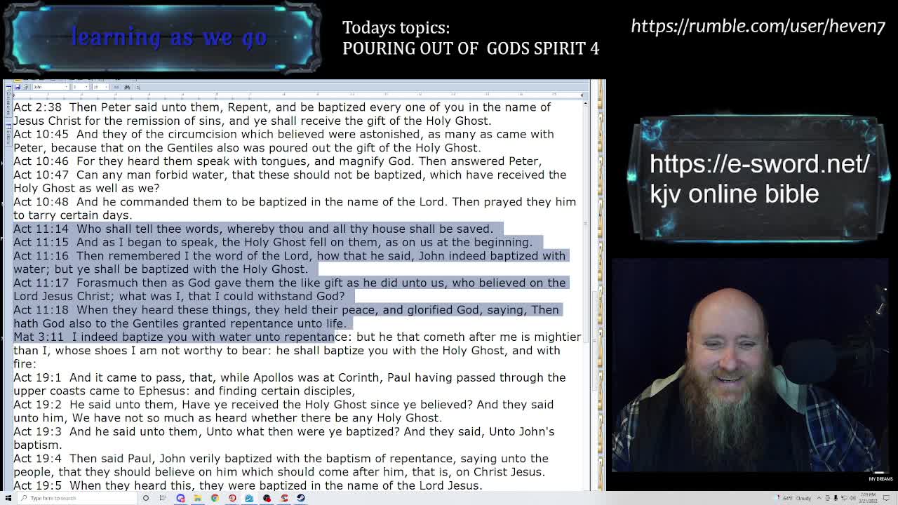 pouring out of gods spirit 4