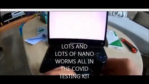 Nano worms in PCR test?