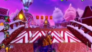 Biohazard Hazmat Dingodile Skin Gameplay | Crash Team Racing Nitro Fueled