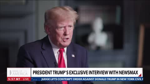 PRESIDENT TRUMP FULL NEWSMAX INTERVIEW 6/30/2022