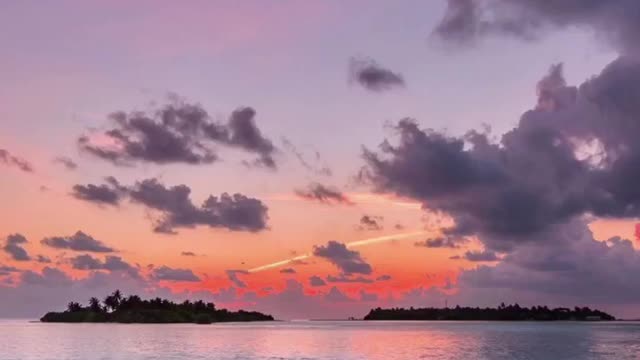 Belle musique avec un beau paysage de la plage 😍🌊