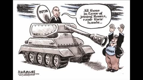 Russian And Ukraine War Cartoon Spiking