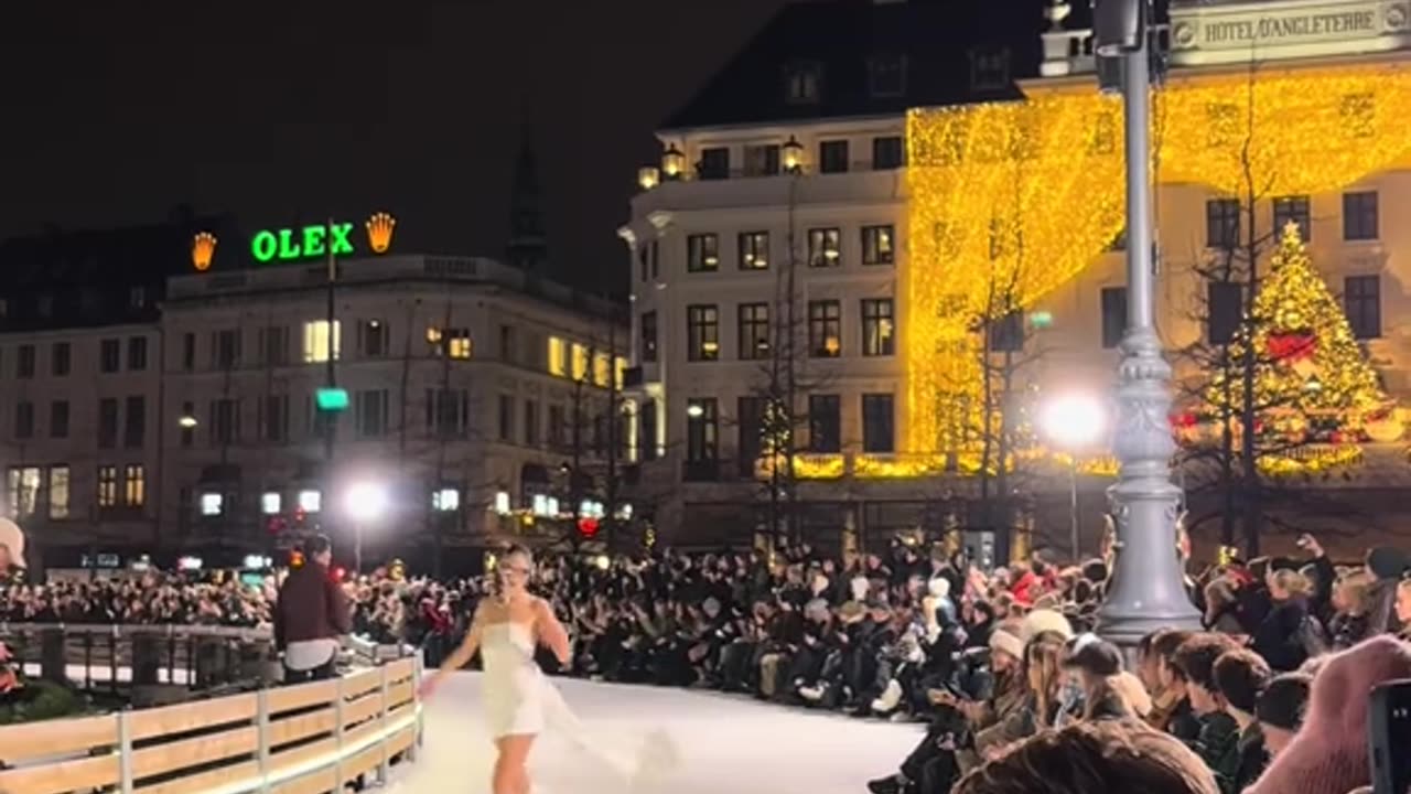 Copenhagen Fashion Show On Ice