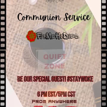 Join us for Service Tonight!!!!