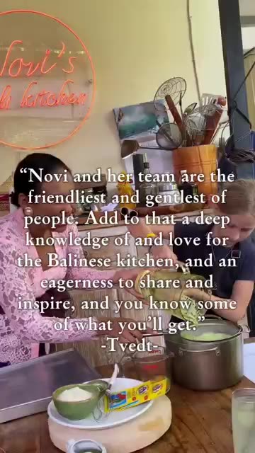 Making memories on your family Bali holiday-Private Balinese cooking classes🙏🏽😊