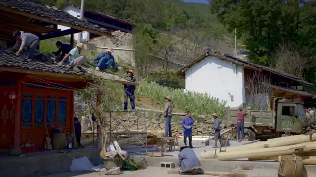 The most traditional rural wooden houses can be erected without using a single nail