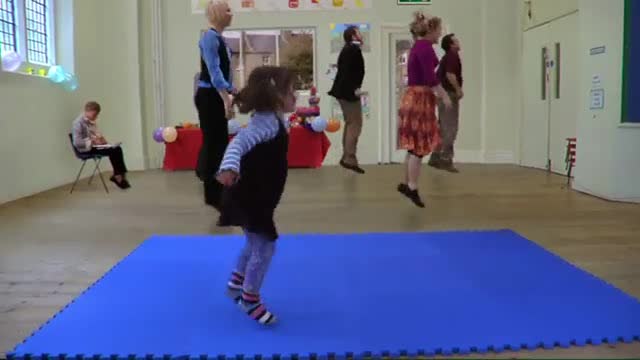 Cute Girl Has A Catchy Dance