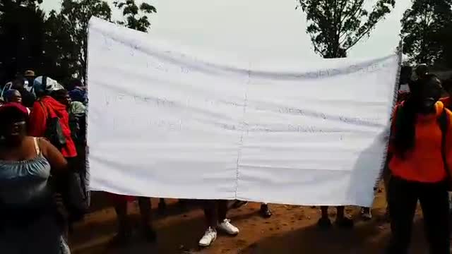 Tongaat Hullet protest