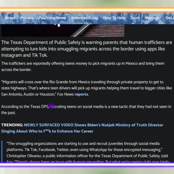 Traffickers Recruiting Kids On TikTok