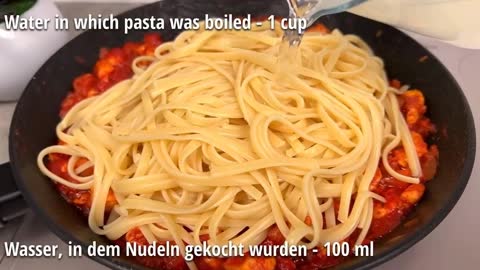 Add The Cooked Pasta