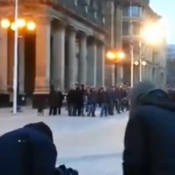 Filming fake news in Ukraine