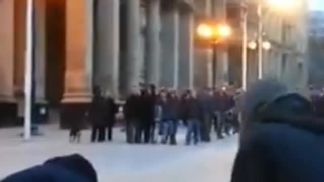 Filming fake news in Ukraine