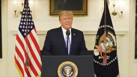 President Trump Addresses The Nation 1-17 -21