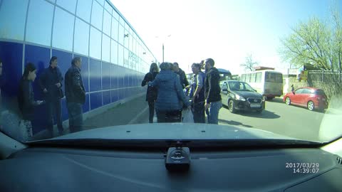 Getting Off Bus Fail