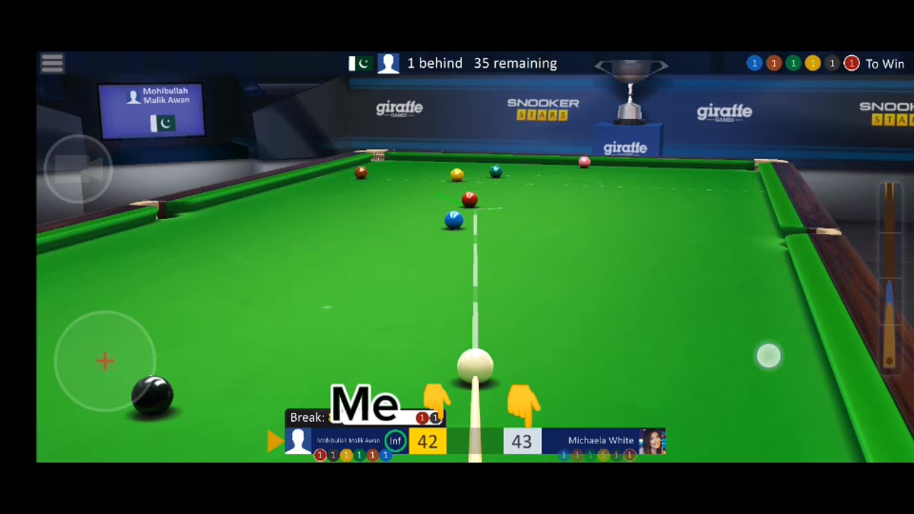 Snooker game