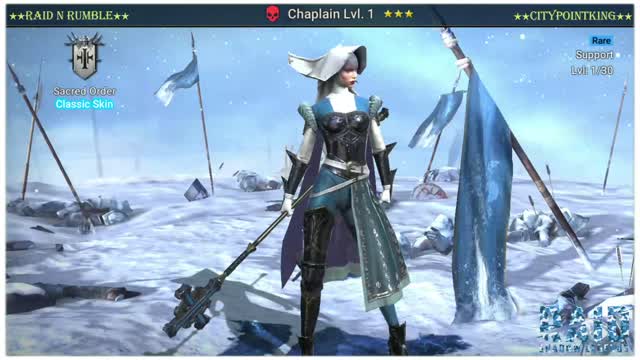 Raid Shadow Legends - Chaplain - Classic Skin