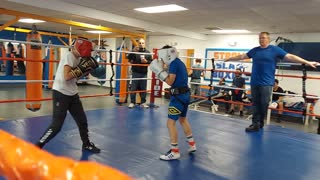 Joey boxing Tino 11/2/21