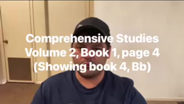 Comprehensive Studies (vol2, bk1, pg4)