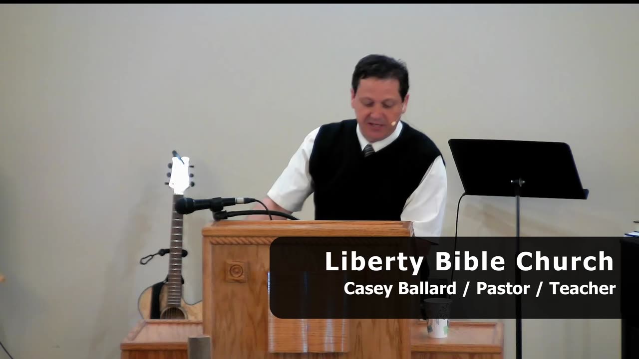 Liberty Bible Church / Honoring God and Government / Luke 20:19-26