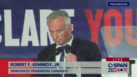 Confirmed - RFK Jr. is running for President as an Independent