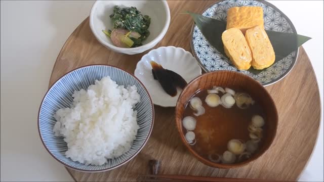 How to make Japanese traditional Breakfast 伝統的な日本の朝ごはんの作り方