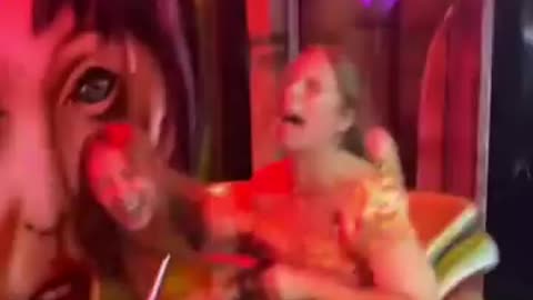 Funny horror ghost room
