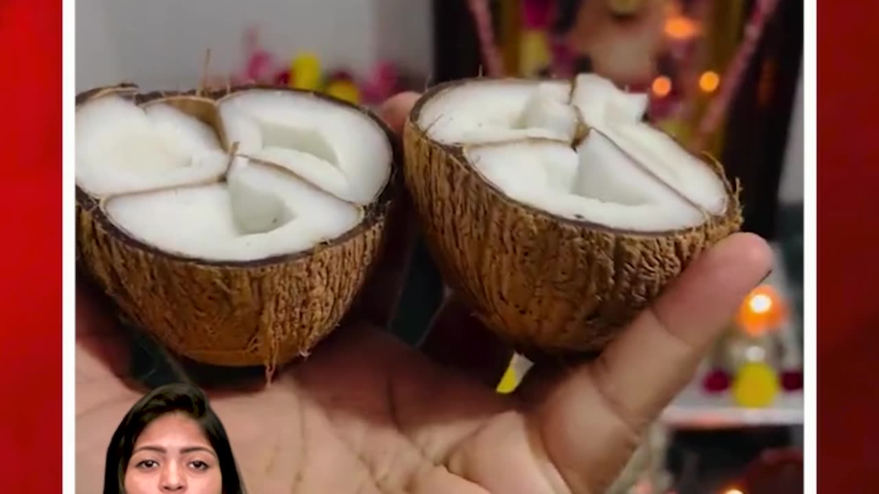 ఇలాంటి కొబ్బరికాయను చూసుండరు! #amazing #coconut #viralvideo #chambers in fruit | FBTV NEWS