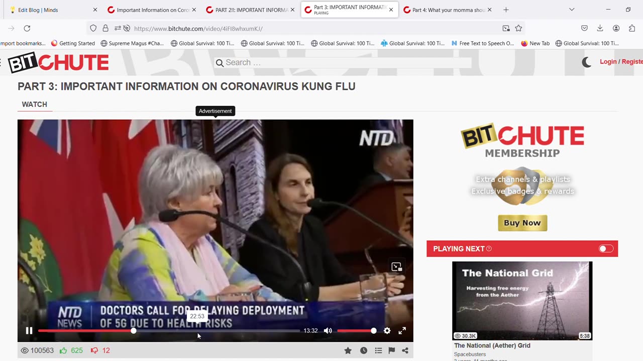 news video draft the covid scam
