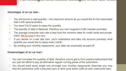 Car Loan