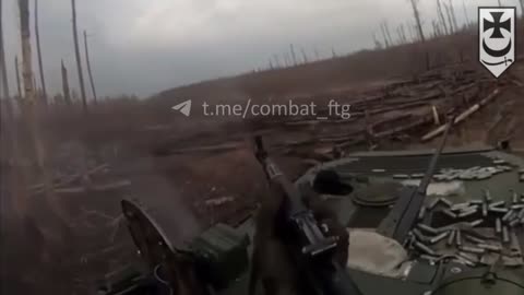 Incredible New Combat Footage from Ukrainian Gunner