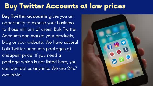 How to buy Twitter accounts with full features?