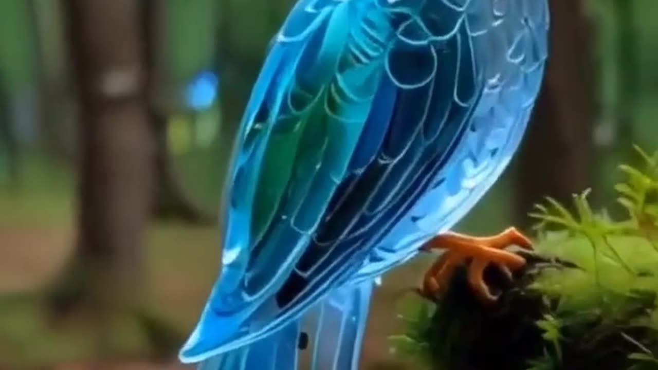 glass bird,.