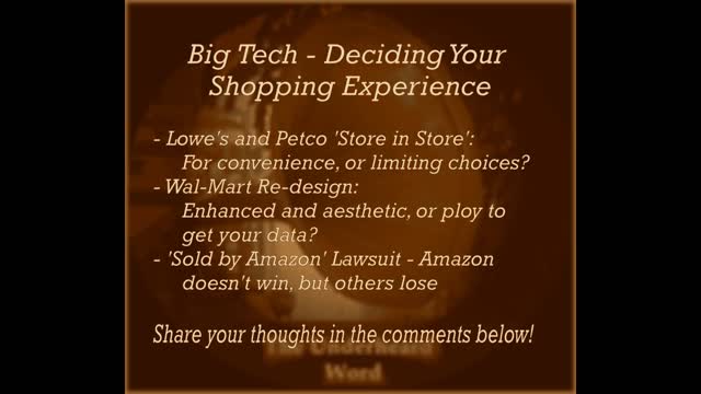 UHW 5 - How BIG RETAIL is Deciding YOUR Shopping Experience