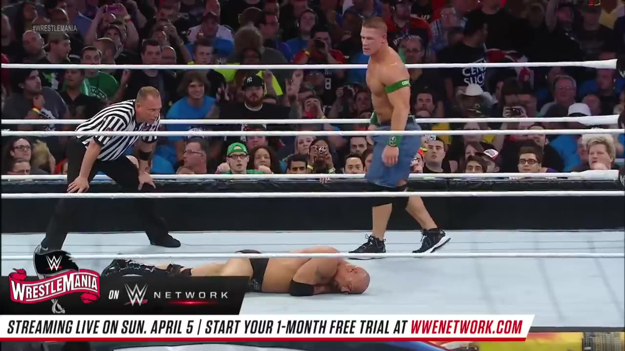 6 The Rock vs. John Cena (Wrestlemania 28).mp4