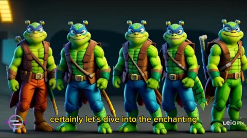 The story of Teenage Mutant Ninja Turtles