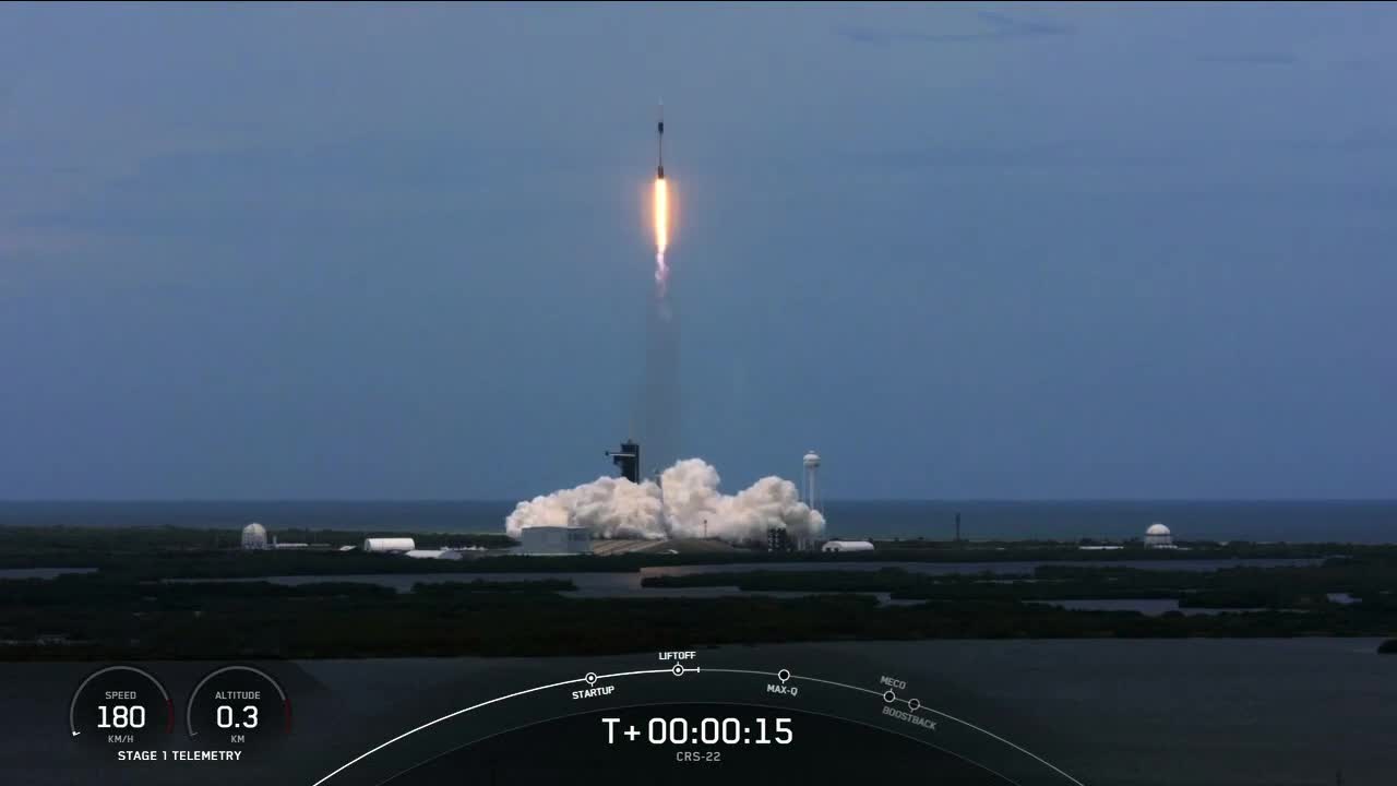 CRS-22 Launch: Liftoff