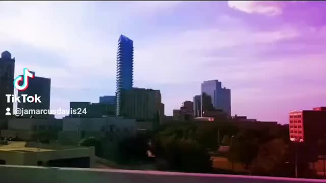 Riding around Fort Worth, Texas