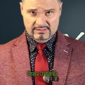 Business hand gestures! Yeh wala hai "Steeple of Fingers"