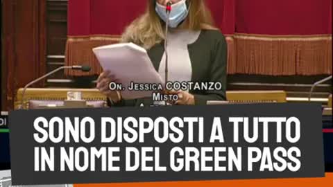 Sono disposti a tutto in nome del greenpass...