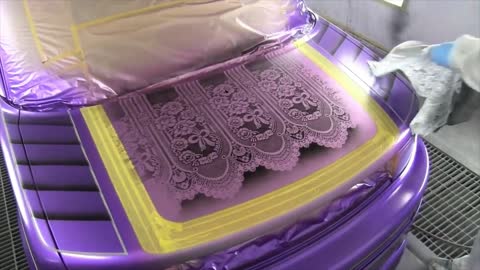 How to Custom Candy Paint and Full Graphics on Car!