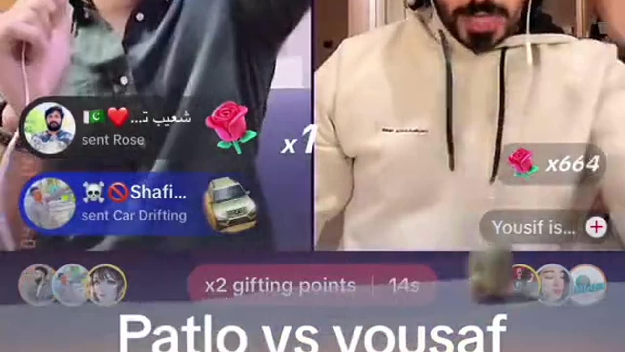 Tiktok live match game Mr pattlo And yousuf