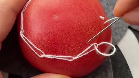 隐形针法