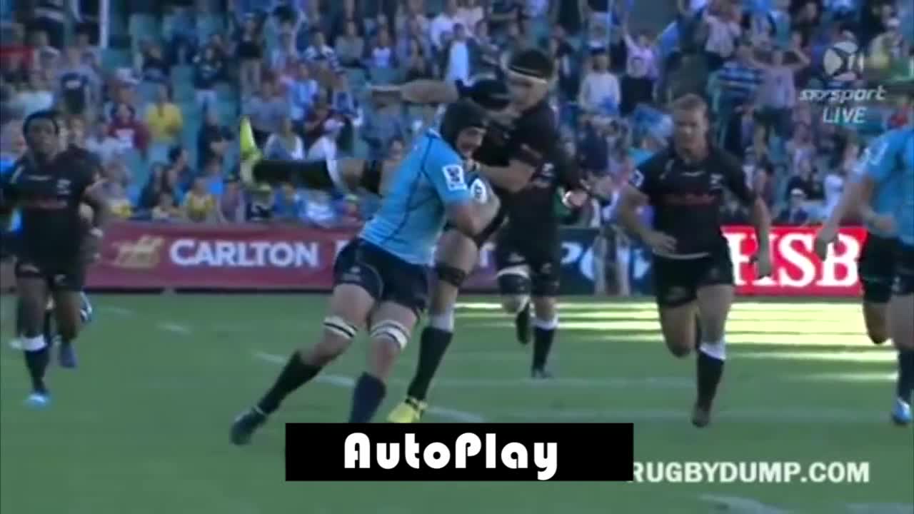 That player is UNTACABLE! Rugby is not for everyone! - ThugLife # 10