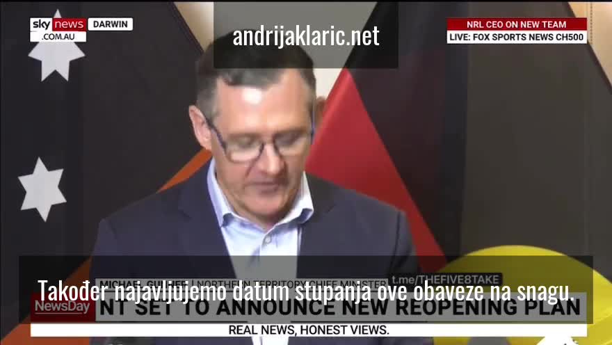 Australija sjeverni teritorij uvodi obvezno cijepljenje
