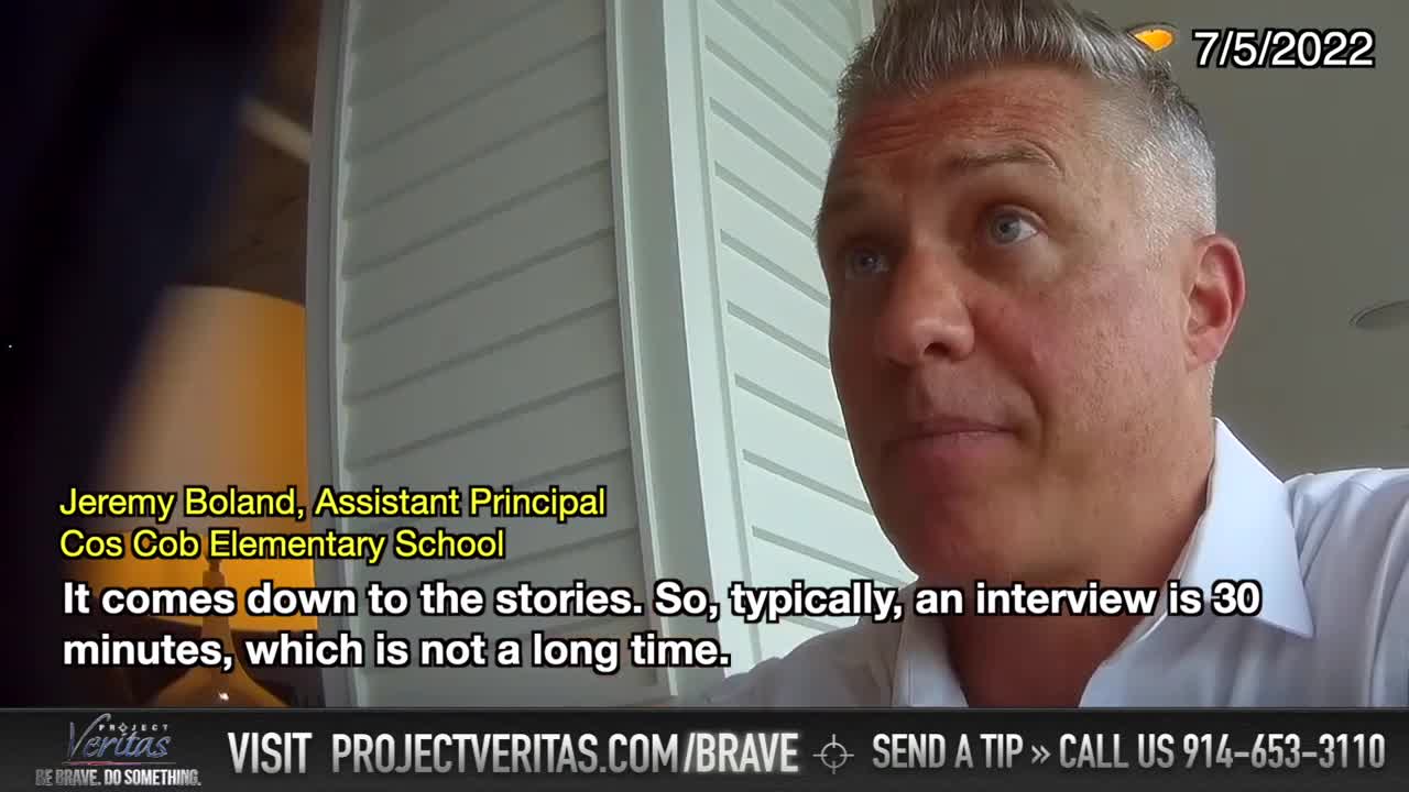 Project Veritas PART 1: Connecticut Public School Asst. Principal Admits Discrimination Against Catholic Candidates