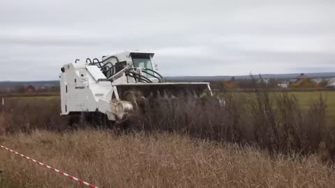 Armtrac 400 demining is already operational in kharkiv region